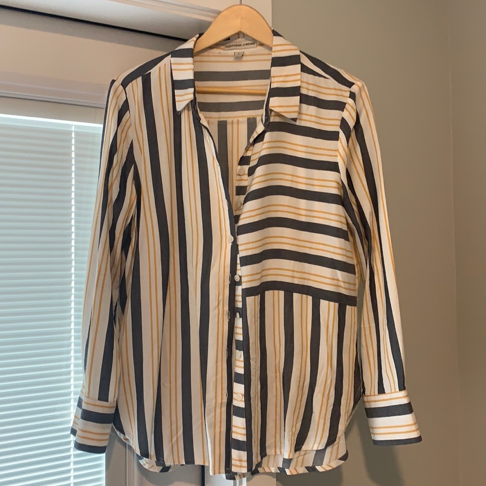 Stripped Button Up - Picture 1 of 2